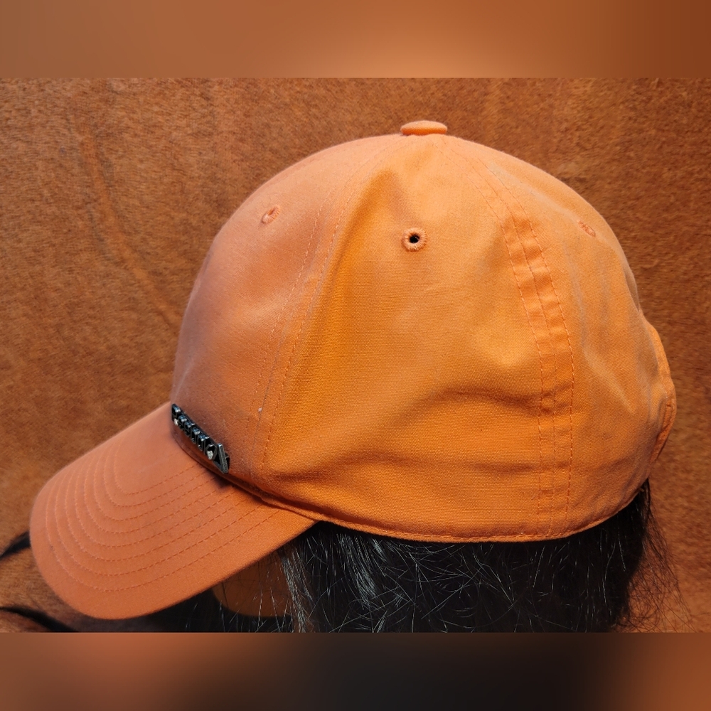 Ladies orange Reebok cap / hat. - Picture 2 of 7